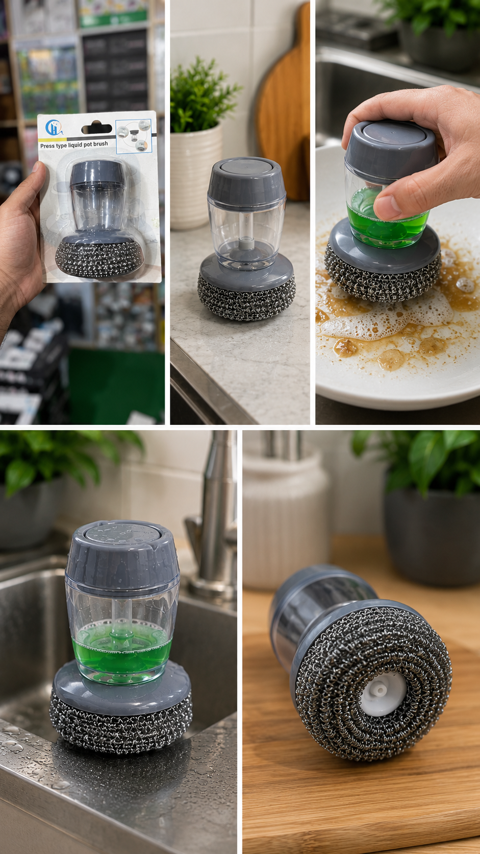 Palm Scrub Brush