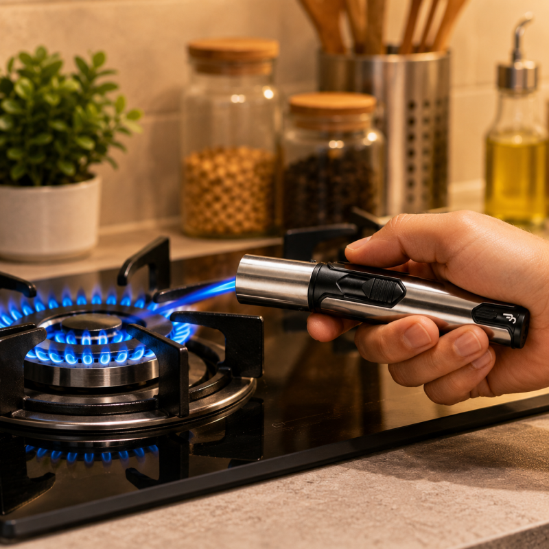 Heavy Duty Jet Flame Gas Lighter