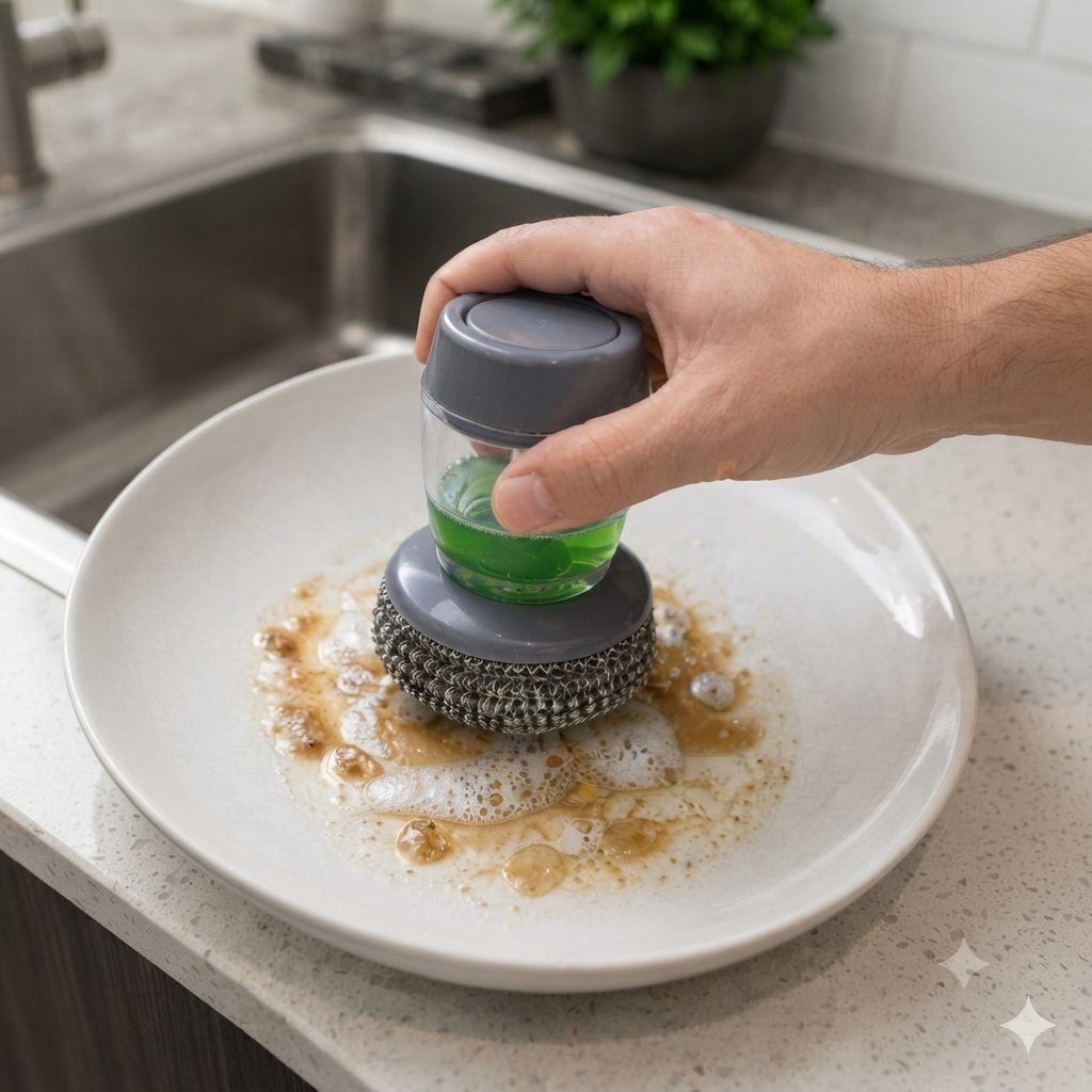 Palm Scrub Brush
