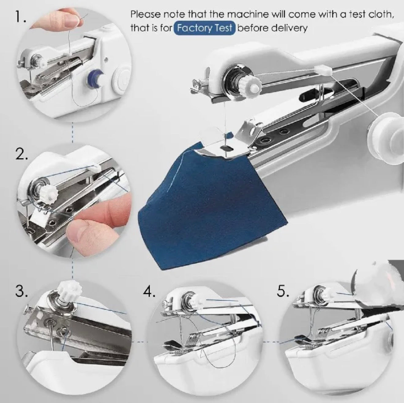 Handy Stitch – Portable Handheld Sewing Machine