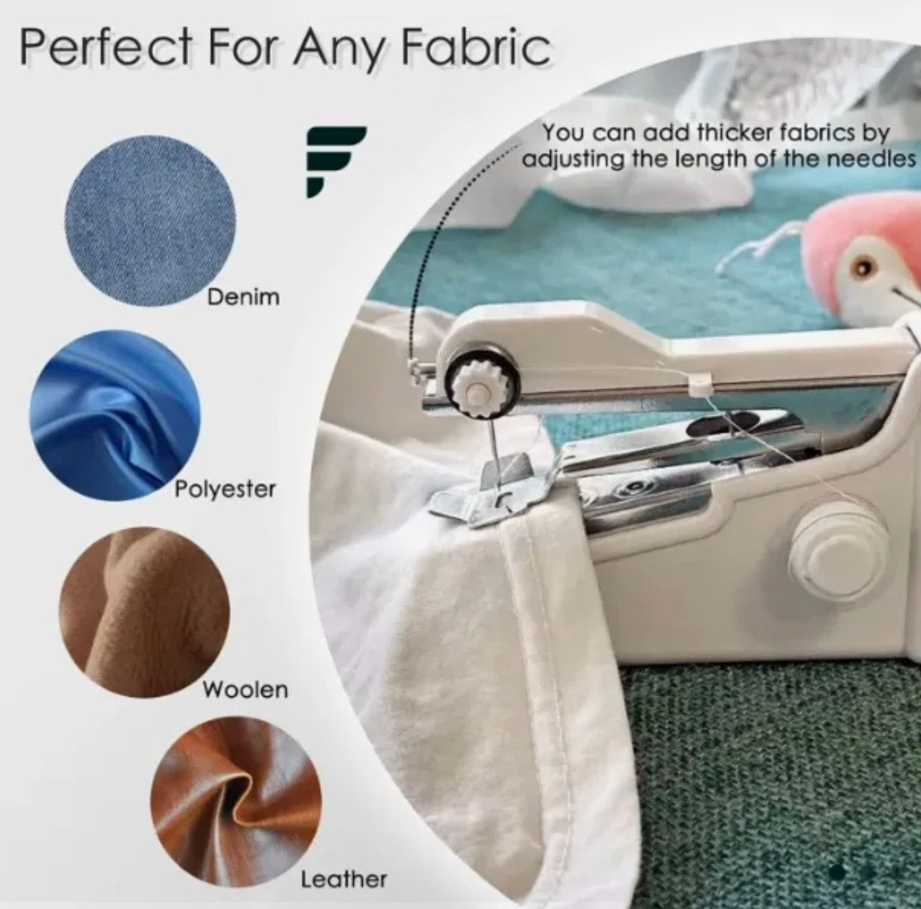 Handy Stitch – Portable Handheld Sewing Machine