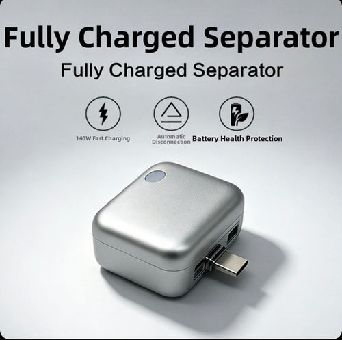 StopCharge Pro – Smart Auto-Cutoff Charging Adapter
