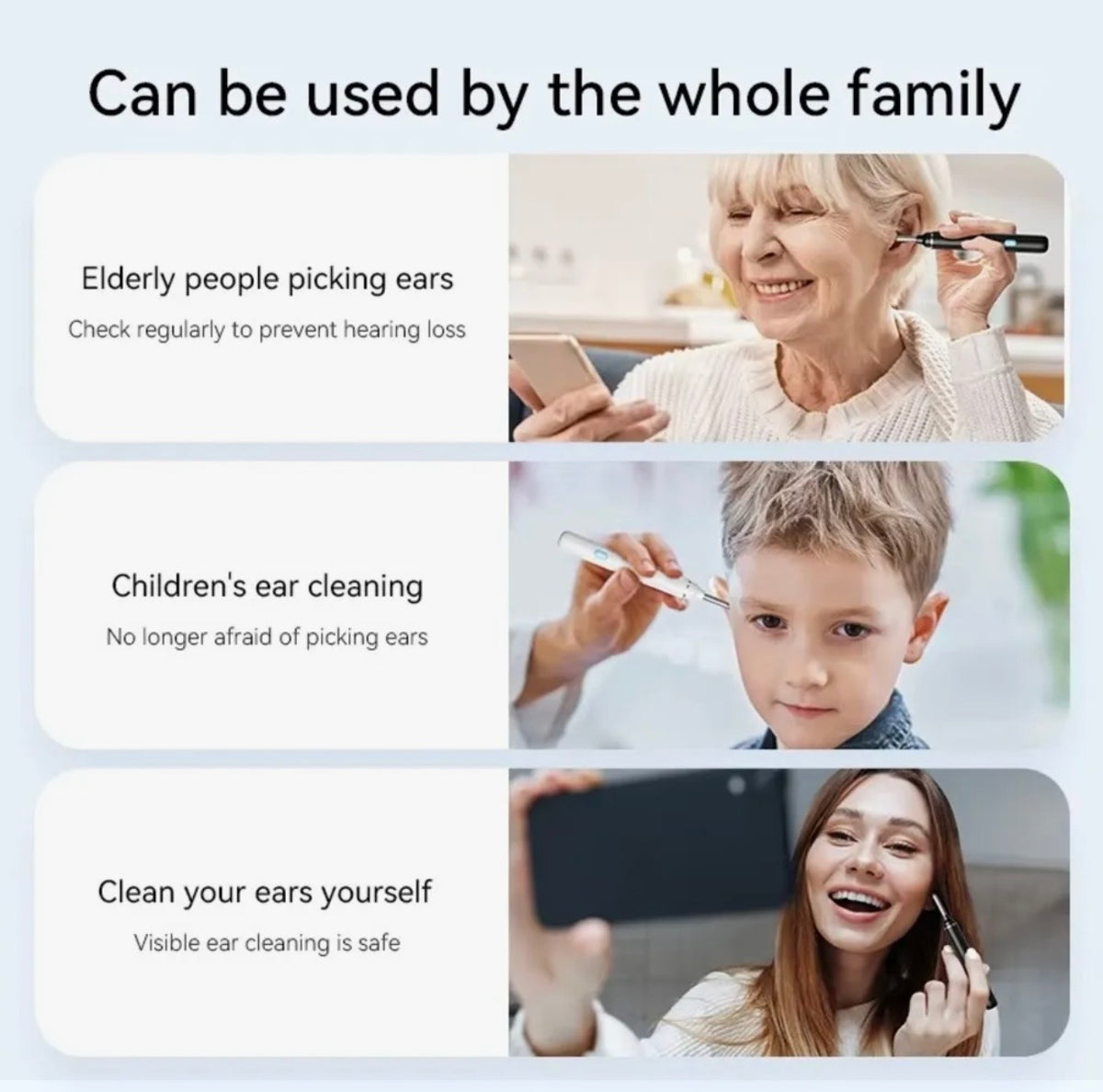 SmartVue Ear Cleaner — HD Camera Ear Wax Removal Tool