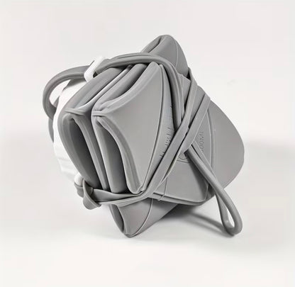 Collapsible Silicone Travel Water Bottle – Leak-Proof, Foldable 550ml