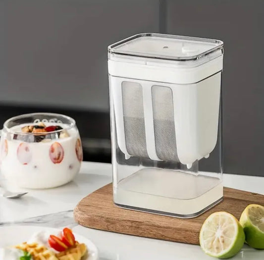 Self-Straining Yogurt Maker & Storage Container