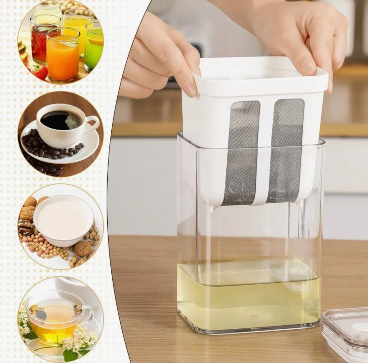 Self-Straining Yogurt Maker & Storage Container