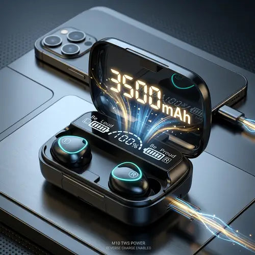 M10 TWS Wireless Bluetooth Earbuds